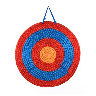 round grass target 50 cm in diameter and 2 cm thick